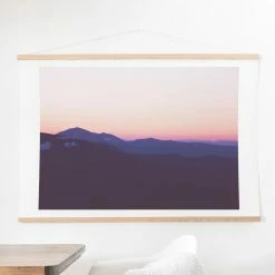 Flash Sale ✨ Upholstered Deny Designs Colorado Sunset Wall Scroll ❤️