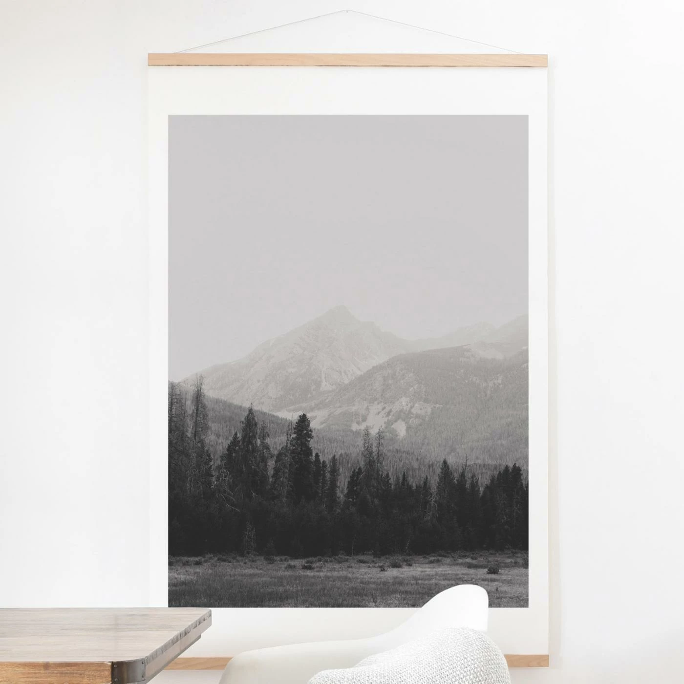 Budget š Upholstered Deny Designs Colorado Rocky Mountains Wall Scroll āļø
