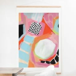 Best deal 🔔 Upholstered Deny Designs Fruit Mix Up Wall Scroll ⌛