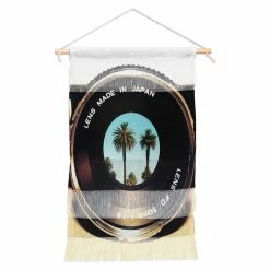 Deals 🥰 Upholstered Deny Designs Focus On Palms Wall Hanging 🔔