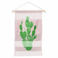 Flash Sale 🔔 Upholstered Deny Designs Linocut Cacti 1 Wall Hanging 🛒