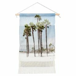 Budget 🤩 Upholstered Deny Designs Santa Monica Palms Wall Hanging 👍