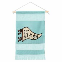 Brand new 🎉 Upholstered Deny Designs Get It Girl Wall Hanging 👍