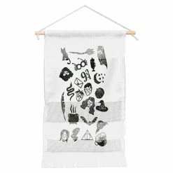 Best Sale 👍 Upholstered Deny Designs Mischief Wall Hanging ✔️