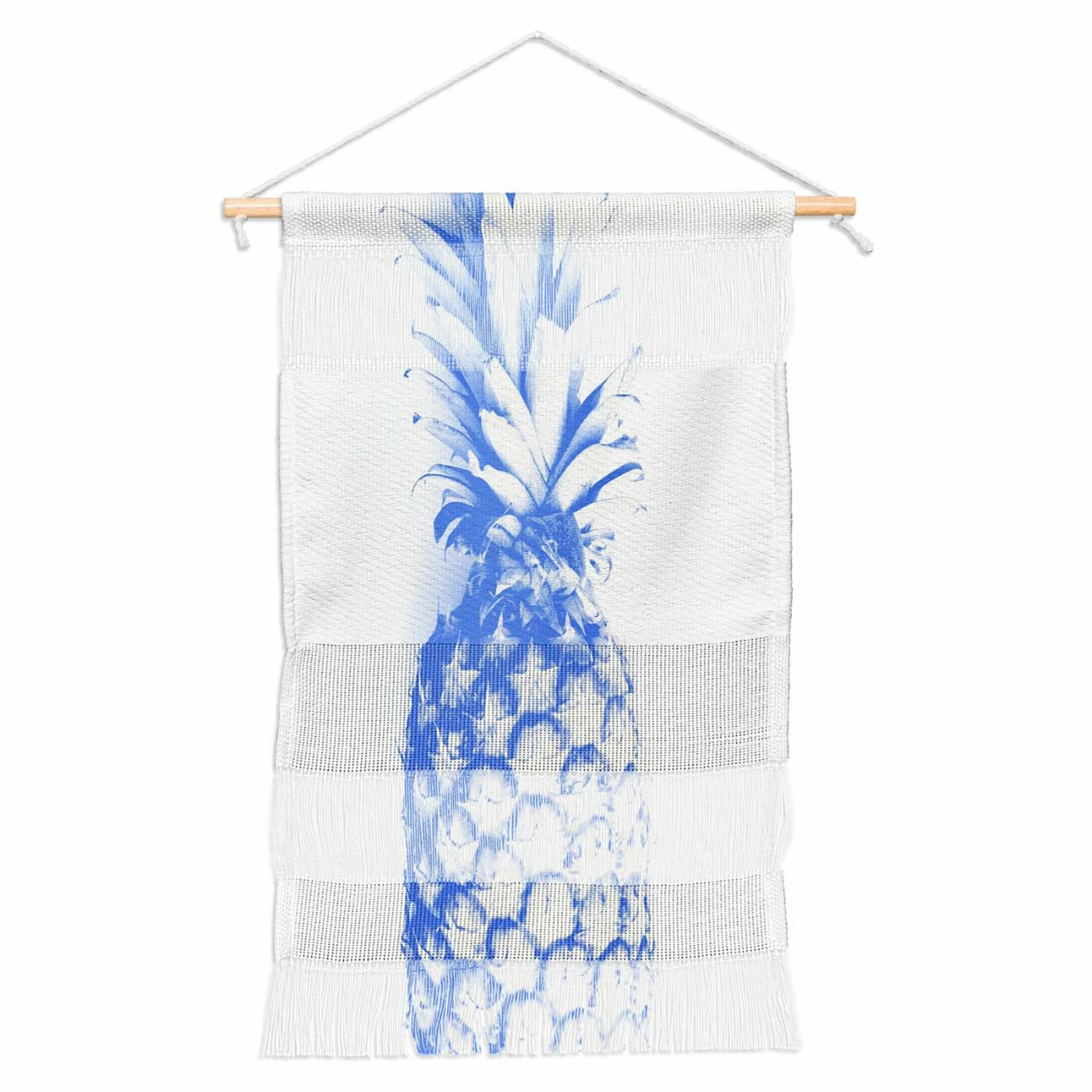 Discount 🥰 Upholstered Deny Designs Blu Pineapple Wall Hanging ✔️