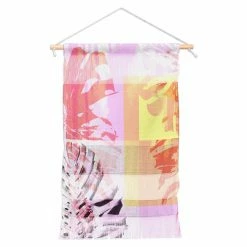 Wholesale 👏 Upholstered Deny Designs Luau Monstera Wall Hanging 🔥