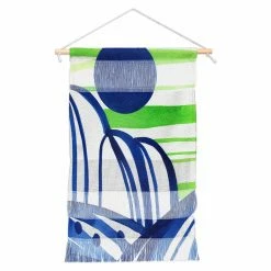 Deals 😉 Upholstered Deny Designs ☀️ Summer Landscape Wall Hanging ✨