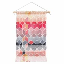 Cheap 🔥 Fabric Deny Designs Happy Cubes Wall Hanging 😀