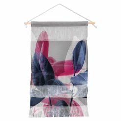 Top 10 ✔️ Upholstered Deny Designs Shadow Leaves Wall Hanging 🔔