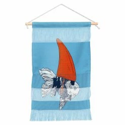 Coupon 🌟 Upholstered Deny Designs Big Fish In A Small Pond Wall Hanging 🎁