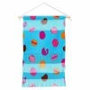 New ⭐ Upholstered Deny Designs Kawaii French Macaroons Wall Hanging 🌟