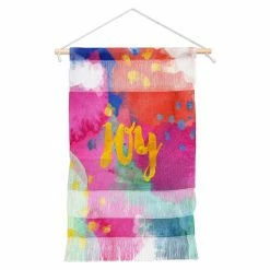 Promo 🛒 Fabric Deny Designs Oui Joy Wall Hanging 💯