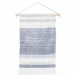 Deals 😀 Upholstered Deny Designs Capri Stripes Wall Hanging 🎁