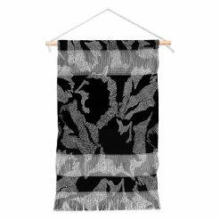 Flash Sale 🧨 Upholstered Deny Designs Iveta Abolina La Jardin Noir II Hanging Tapestry ❤️
