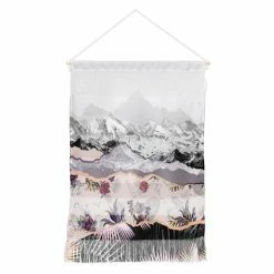 Coupon 😉 Upholstered Deny Designs Mountainside Jungalow II By Iveta Abolina Hanging Tapestry 🎁