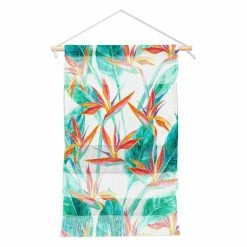 Deals ✔️ Upholstered Deny Designs Jacqueline Maldonado Birds Of Paradise Hanging Tapestry 💯