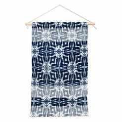 Top 10 ❤️ Upholstered Deny Designs Jacqueline Maldonado Watercolor Shibori Indigo Hanging Tapestry 🤩