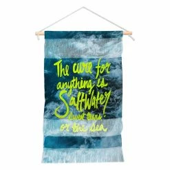 Brand new 🛒 Fabric Deny Designs Leah Flores Saltwater Cure Hanging Tapestry 😍