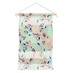 Flash Sale 🔥 Upholstered Deny Designs Marta Barragan Camarasa Abstract Painting Brushstrokes Hanging Tapestry 🌟