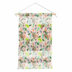 Hot Sale 🎁 Upholstered Deny Designs Marta Barragan Camarasa Abstract Pattern Of African Nature Hanging Tapestry 😉