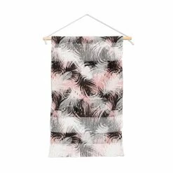 Wholesale 🔥 Upholstered Deny Designs Feathers And Drops Of Copper Portrait Wall Hanging 🧨