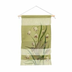 Brand new 😉 Fabric Deny Designs Hummingbird 03 Portrait Wall Hanging ✨
