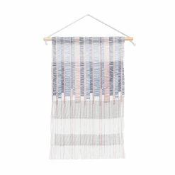 Buy 🛒 Upholstered Deny Designs Pastel Threaded Stripes 2 Portrait Wall Hanging 🎉