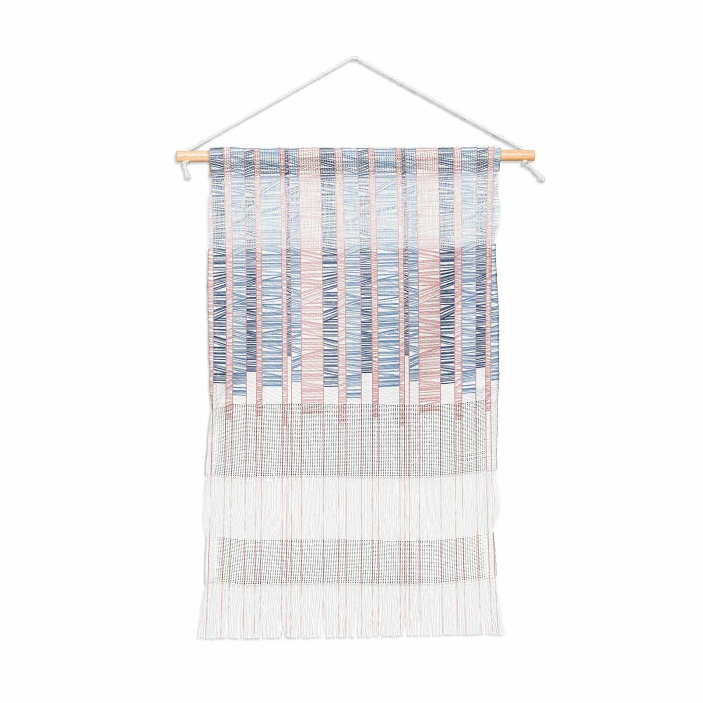 Buy ๐ Upholstered Deny Designs Pastel Threaded Stripes 2 Portrait Wall Hanging ๐