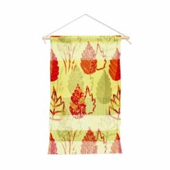 Deals 😀 Upholstered Deny Designs Autumn Splendor Portrait Wall Hanging 👏