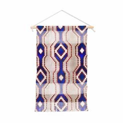 Promo 🌟 Fabric Deny Designs Boho Basic Eye RWB Portrait Wall Hanging ⭐