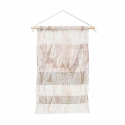 Buy 🔔 Fabric Deny Designs Island Goddess Leaf Creme Portrait Wall Hanging 👏