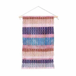 Hot Sale 🥰 Upholstered Deny Designs Mila Stripe Multi Portrait Wall Hanging 👏