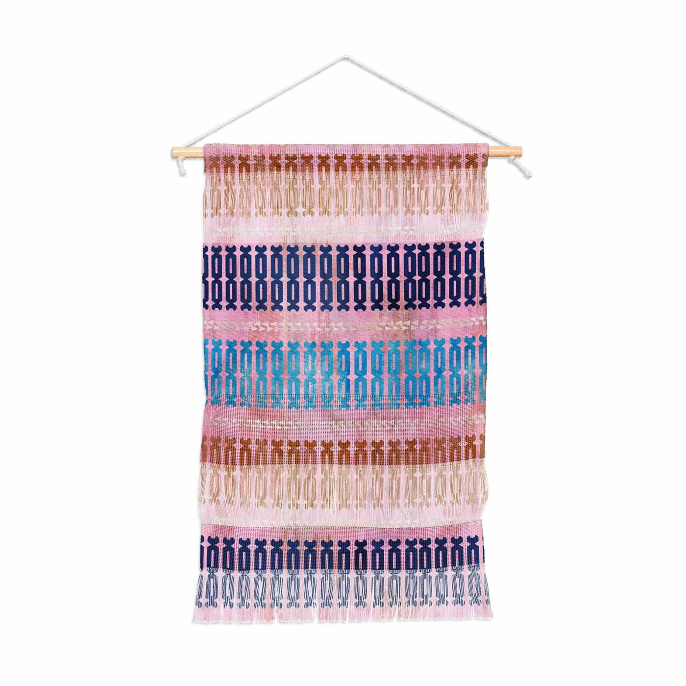 Hot Sale ๐ฅฐ Upholstered Deny Designs Mila Stripe Multi Portrait Wall Hanging ๐