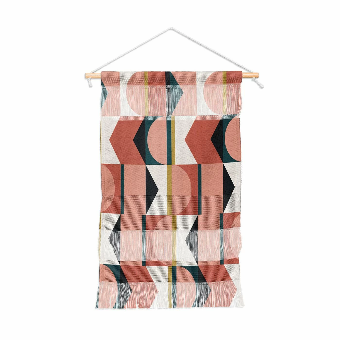 Hot Sale ❤️ Fabric Deny Designs Maximalist Geometric 01 Portrait Wall Hanging 🌟