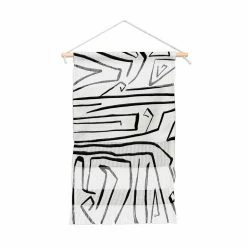 Top 10 😀 Upholstered Deny Designs Modern Improvisation 02 Portrait Wall Hanging 🔥