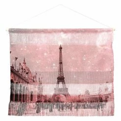 Cheap ✨ Upholstered Deny Designs Bianca Green Stardust Covering Vintage Paris Wall Scroll 😍