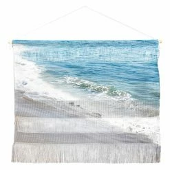 Coupon 🌟 Upholstered Deny Designs Bree Madden Ocean Breeze Wall Scroll 🛒