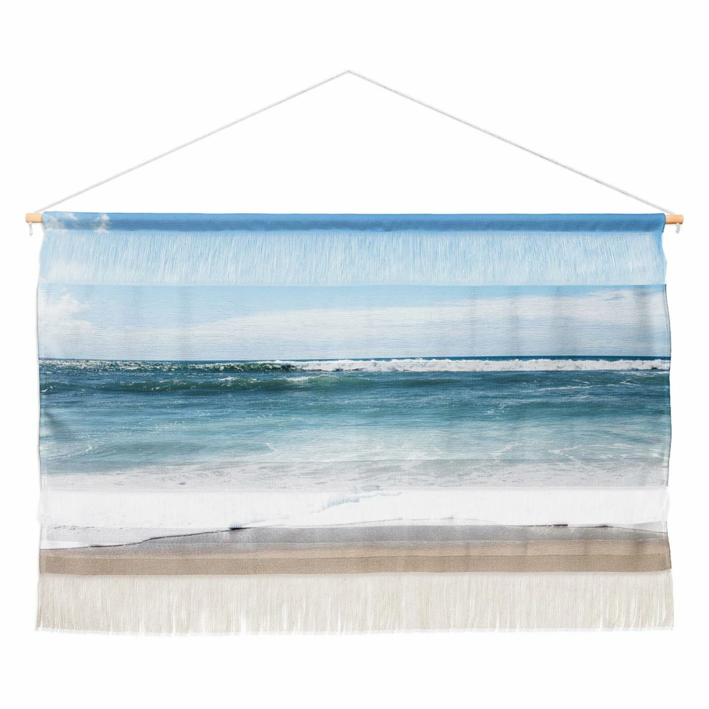 Outlet ๐ Upholstered Deny Designs Bree Madden Sea Shore Wall Scroll โ๏ธ