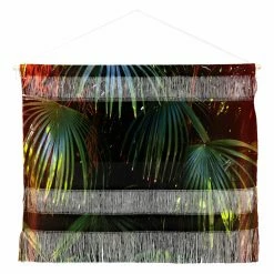 Discount 😉 Upholstered Deny Designs Catherine McDonald Hot Tropic Wall Scroll 🎉