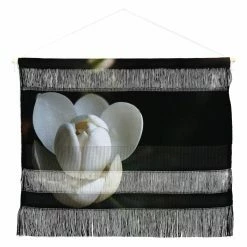 Discount 😉 Upholstered Deny Designs Catherine McDonald Steel Magnolia Wall Scroll 🔥