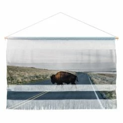 Best Pirce 😀 Upholstered Deny Designs Chelsea Victoria Buffalo Bill Wall Scroll 🌟