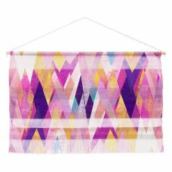 Coupon 🌟 Upholstered Deny Designs Elisabeth Fredriksson Geo 🌞 Summer Wall Scroll 😀