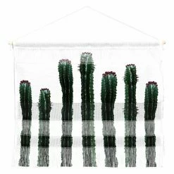Cheapest ❤️ Upholstered Deny Designs Emanuela Carratoni The Cactus Mood Wall Scroll ✨