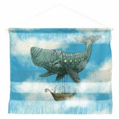 Cheap 🌟 Upholstered Deny Designs Eric Fan Tea At 2000 Feet Wall Scroll ⭐