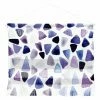 Outlet 🎁 Fabric Deny Designs Georgiana Paraschiv Watercolor Triangles Wall Hanging 👍