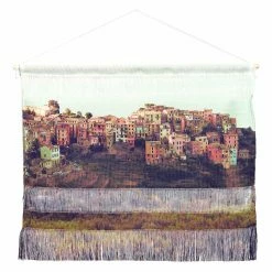 Outlet ⌛ Fabric Deny Designs Happee Monkee Corniglia In 🌞 Summer Wall Hanging 🌟