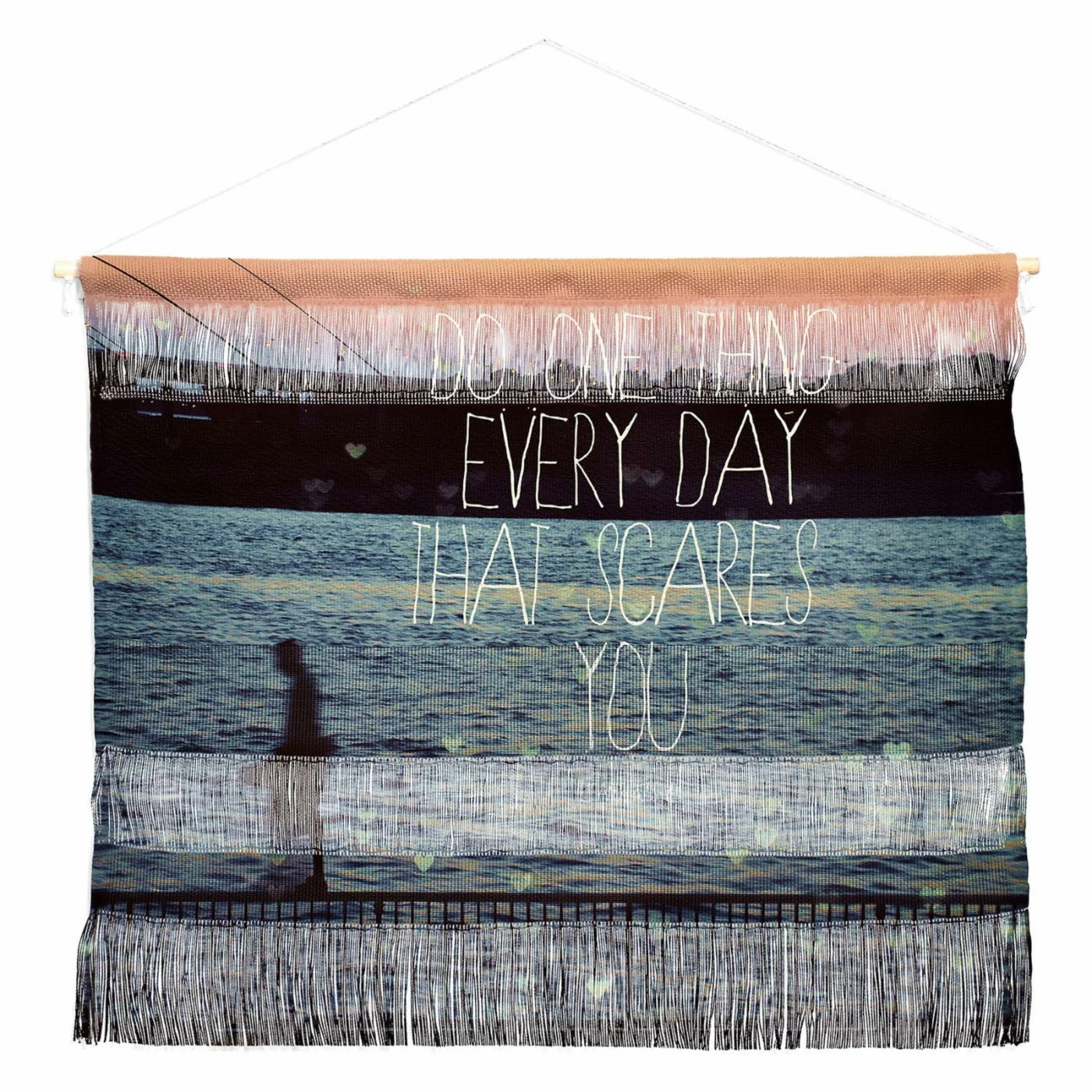Brand new š„° Fabric Deny Designs Happee Monkee Do One Thing Every Day Wall Hanging š
