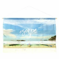 Promo ✨ Fabric Deny Designs Happee Monkee Escape Beach Series Wall Hanging 😍