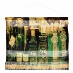 Deals 💯 Fabric Deny Designs Happee Monkee Green Fairy Wall Hanging 👏