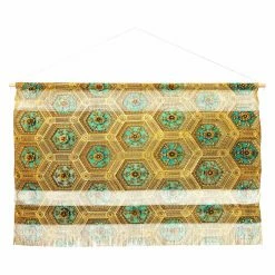 Best reviews of ⌛ Fabric Deny Designs Happee Monkee Honeycomb Wall Hanging 👍